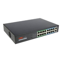 POE Switch 16 Port ONV-H1016PLS Megabit - technomen